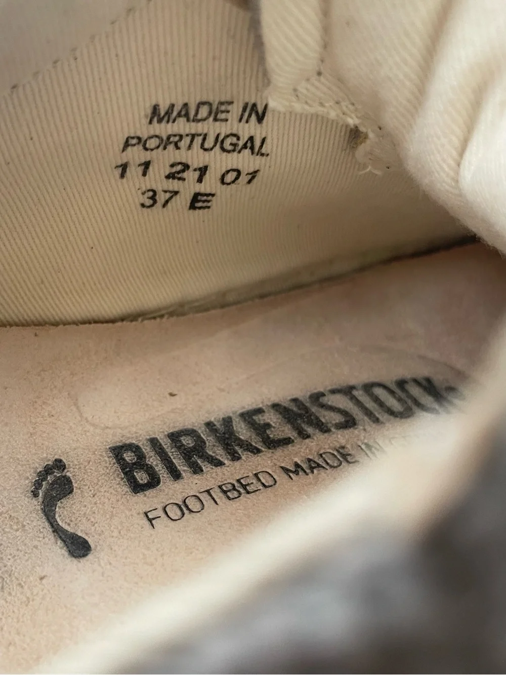 Birkenstock Bend Low Canvas Whale Gray Sneakers Size 37 Women’s 6 Narrow Medium